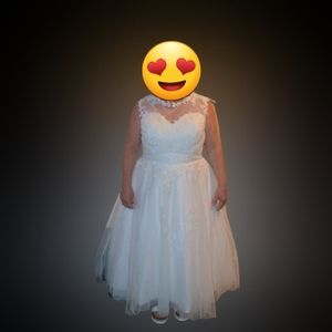 Wedding Dress & Matching Shawl